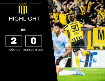 Compacto mejores jugadas Peñarol 2 vs Boston River 0 Campeonato Clausura 2024
